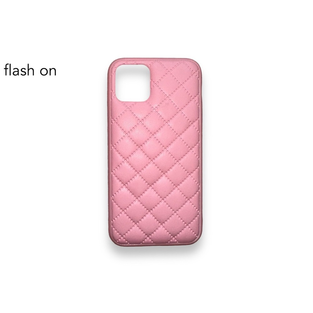 iPhone 11 Pro · PINK DIAMOND QUILTED CUSHION PHONE CASE · UNUSED